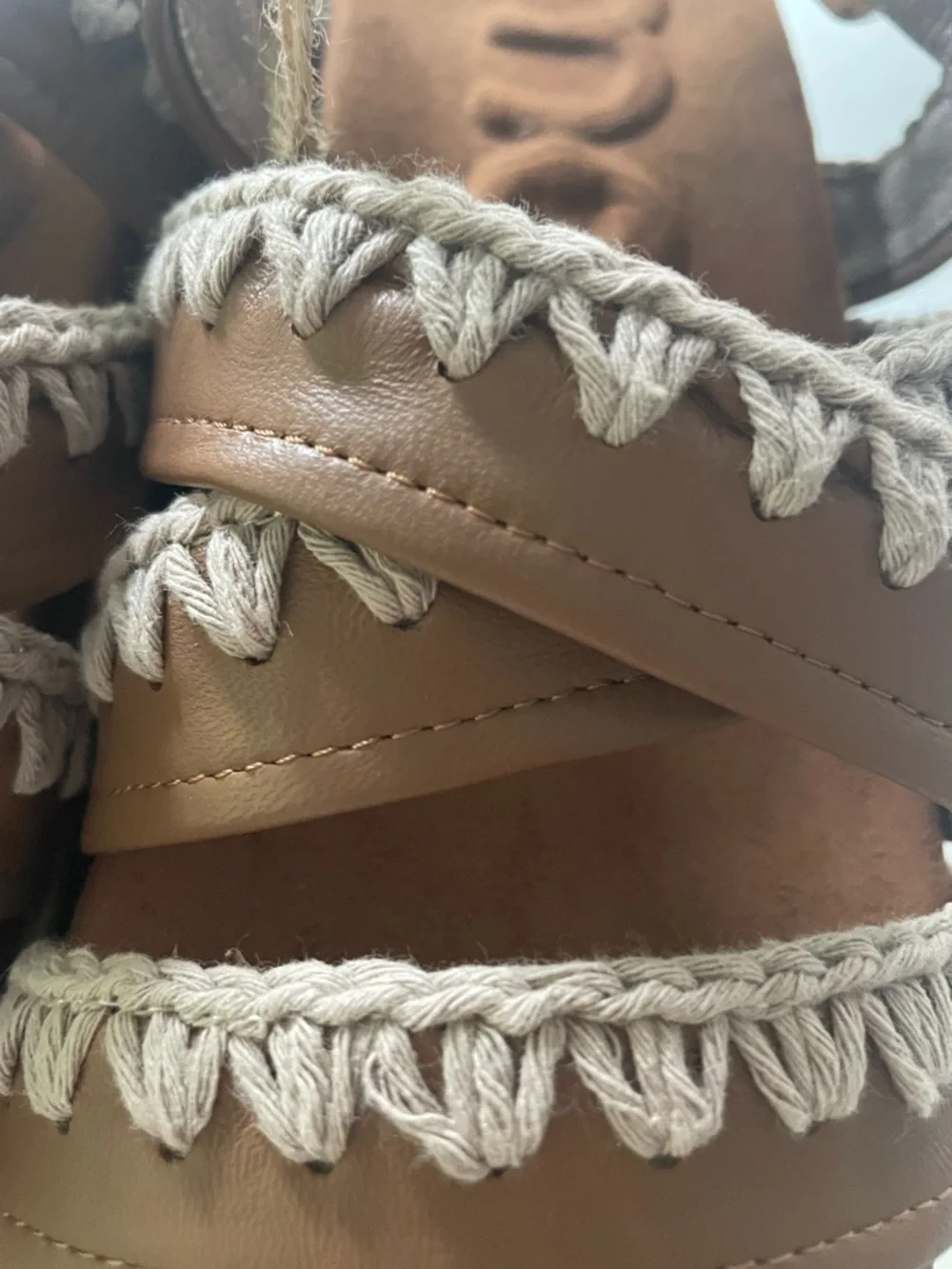 Mou for Free People Flatform Leather Sandals for Women